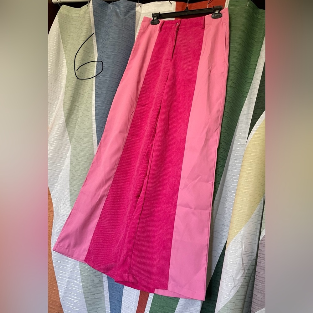 Color block Amazon pants